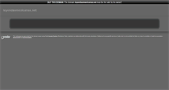 Desktop Screenshot of leyendasmexicanas.net
