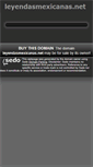 Mobile Screenshot of leyendasmexicanas.net